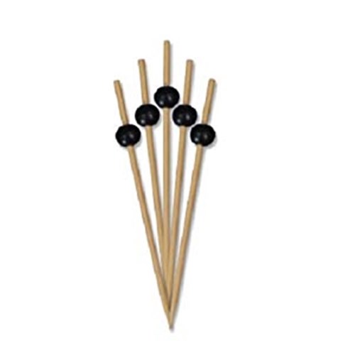 BAMBOO PICKS BLACK BALL 100'S