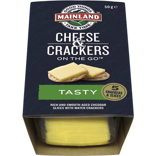 OTG TASTY CHEESE & WATER CRACKER 7X50GM