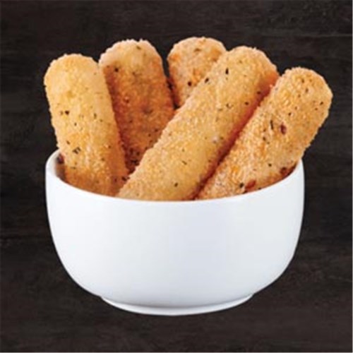 MOZZARELLA STICKS CRUMBED ITALIAN HERB 80X25G 2KG 