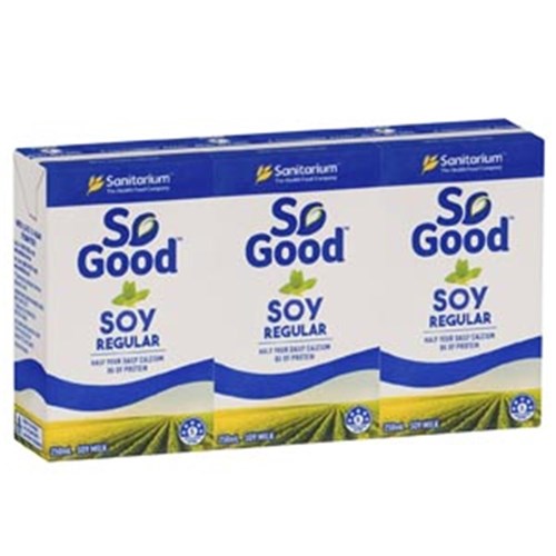 SO GOOD SOY REGULAR LL 250ML X 3 X 4