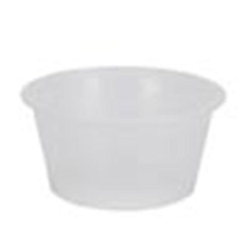 CONTAINER ROUND SAUCE 60ML  2500'S