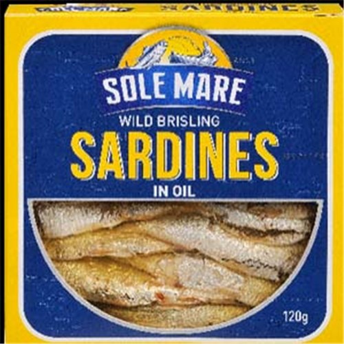 SARDINES IN OIL 120GM