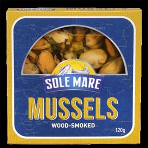 MUSSELS SMOKED 120GM