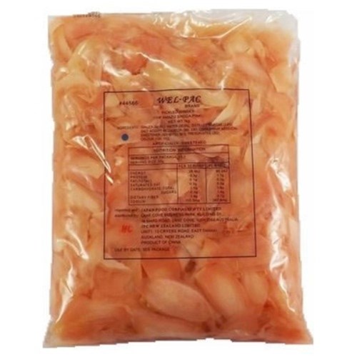 GINGER PICKLED SLICED JAPANESE 1.5KG