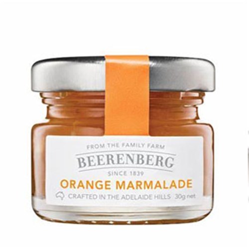 JAM ORANGE MARMALADE GLASS JAR PC 60X30GM