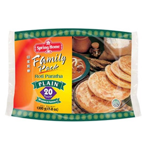 ROTI PARATHA PLAIN 20'S (DIA:17CM)