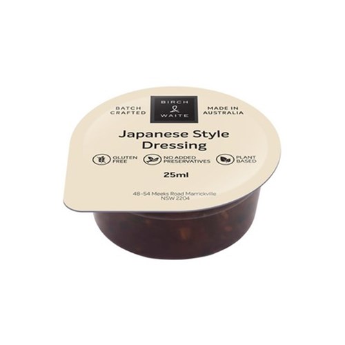 DRESSING JAPANESE STYLE CUP PC 210X25ML