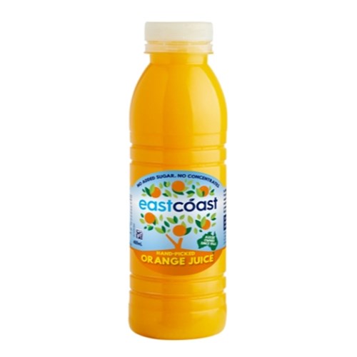 JUICE ORANGE 100% PET FRESH 12X400ML