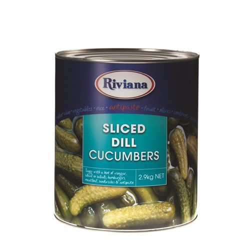 CUCUMBER DILL SLICED 2.9KG