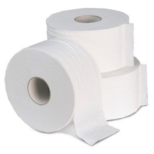 TOILET ROLL 2PLY JUMBO 90MMX300MTR 8'S
