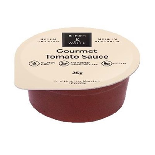 TOMATO SAUCE GOURMET CUP PC 120 X 25ML