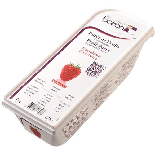 PUREE FROZEN RASPBERRY 1KG