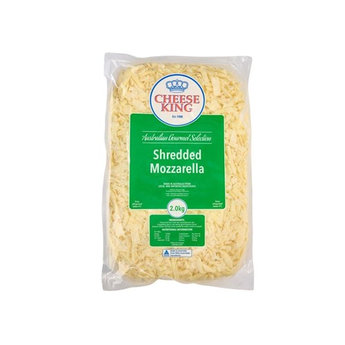 CHEESE MOZZARELLA SHREDDED 2KG