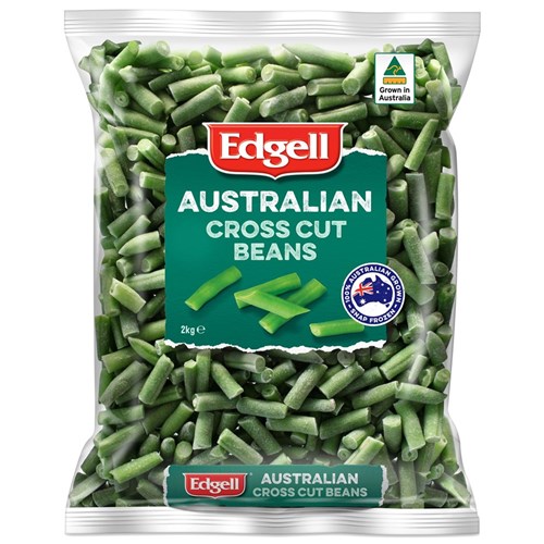 BEANS GREEN CROSS CUT 2KG 