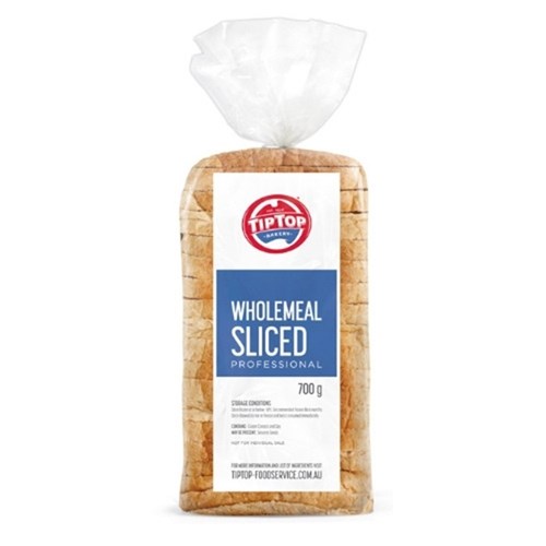 BREAD WHOLEMEAL SLICED 6X700GM 9324