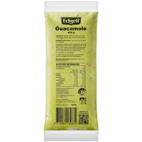 DIP GUACAMOLE FROZEN 12X454GM