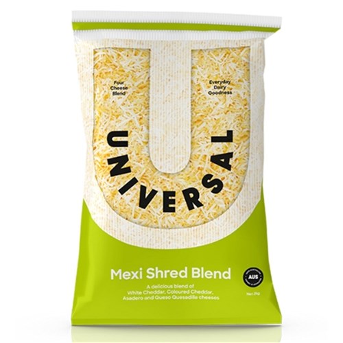CHEESE MEXICAN BLEND SHREDDED 2KG