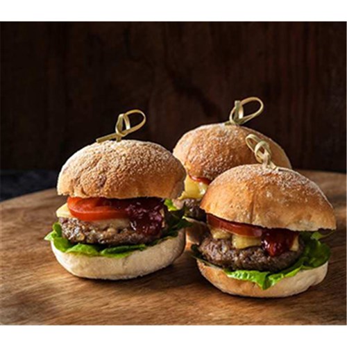 BURGER PATTIES SLIDER BEEF 140X40GM