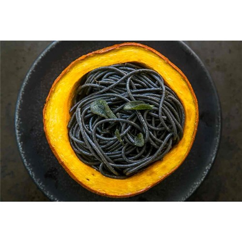 PASTA SPAGHETTI SQUID INK FROZEN 4KG