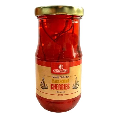 CHERRIES MARACHINO S/ON 250GM