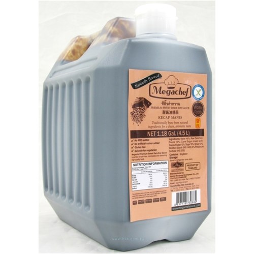 SOY SAUCE SWEET GLUTEN FREE 4.5LT