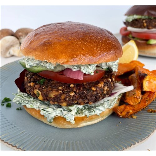 BURGER PATTIES MUSHROOM VEGAN 40X115GM