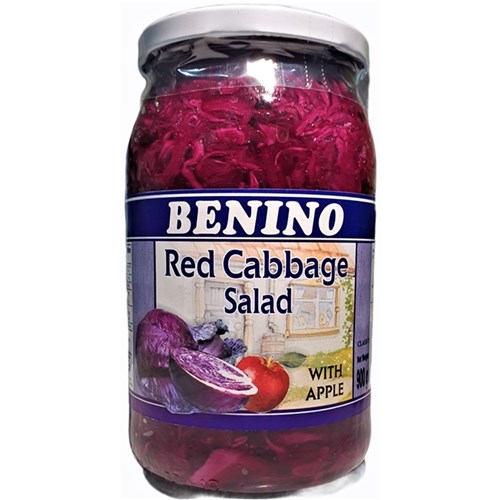 RED CABBAGE WITH APPLE 900GM