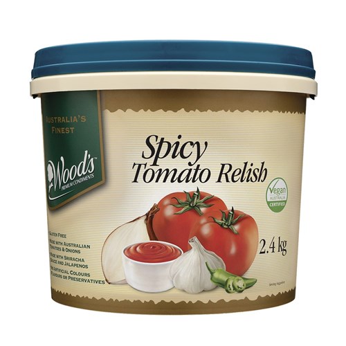 TOMATO RELISH SPICY 2.4KG