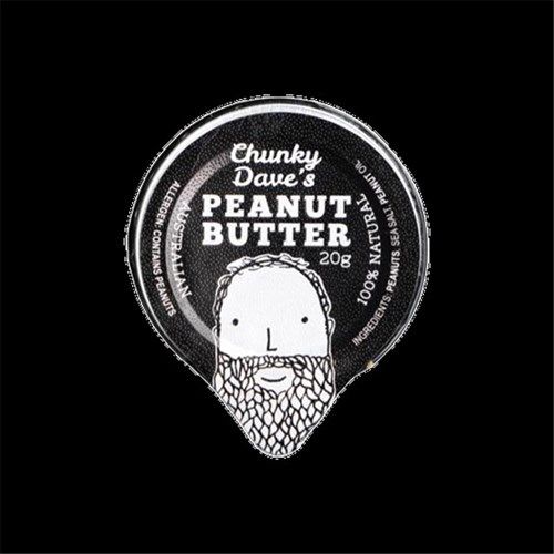 PEANUT BUTTER CHUNKY PORTIONS 50X20GM