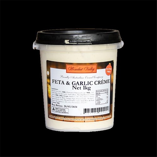 DIP FETA & GARLIC CREME 1KG