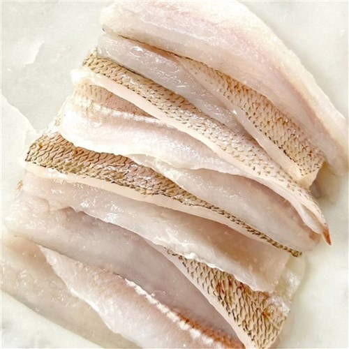 WHITING FILLETS SKIN ON 20X500GM 10KG