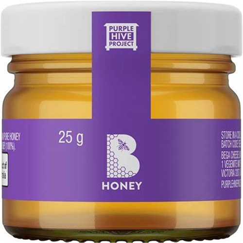 HONEY GLASS JAR PC 30X25GM