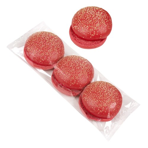 BURGER BUN BEETROOT SLICED 45X80GM