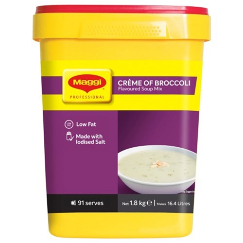SOUP CREME OF BROCCOLI 1.8KG