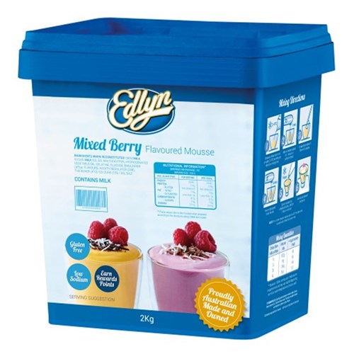 MOUSSE MIXED BERRY MIX 2KG