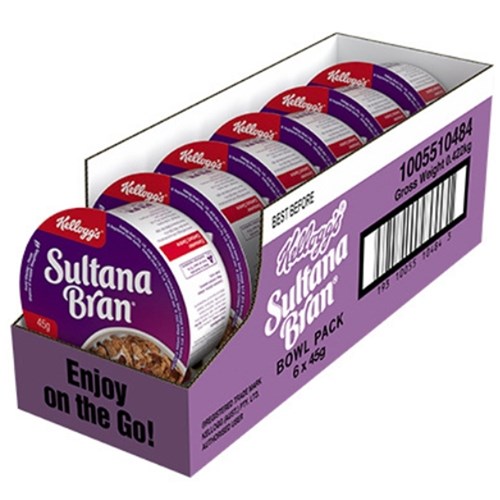 SULTANA BRAN BOWLS 48X45GM