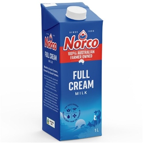 MILK FULL CREAM UHT 1LT