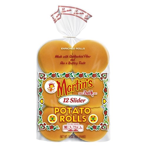 BREAD ROLL POTATO 4INCH 60'S