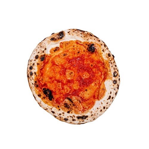 PIZZA BASE NAPOLI LEOPARDO ROSSO 20X11''