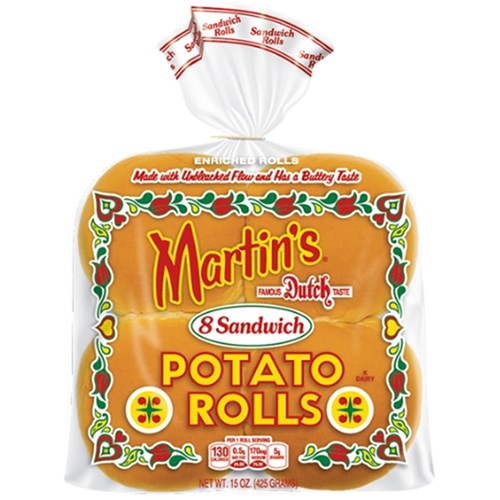 BREAD ROLLS POTATO 5'' X 32'S
